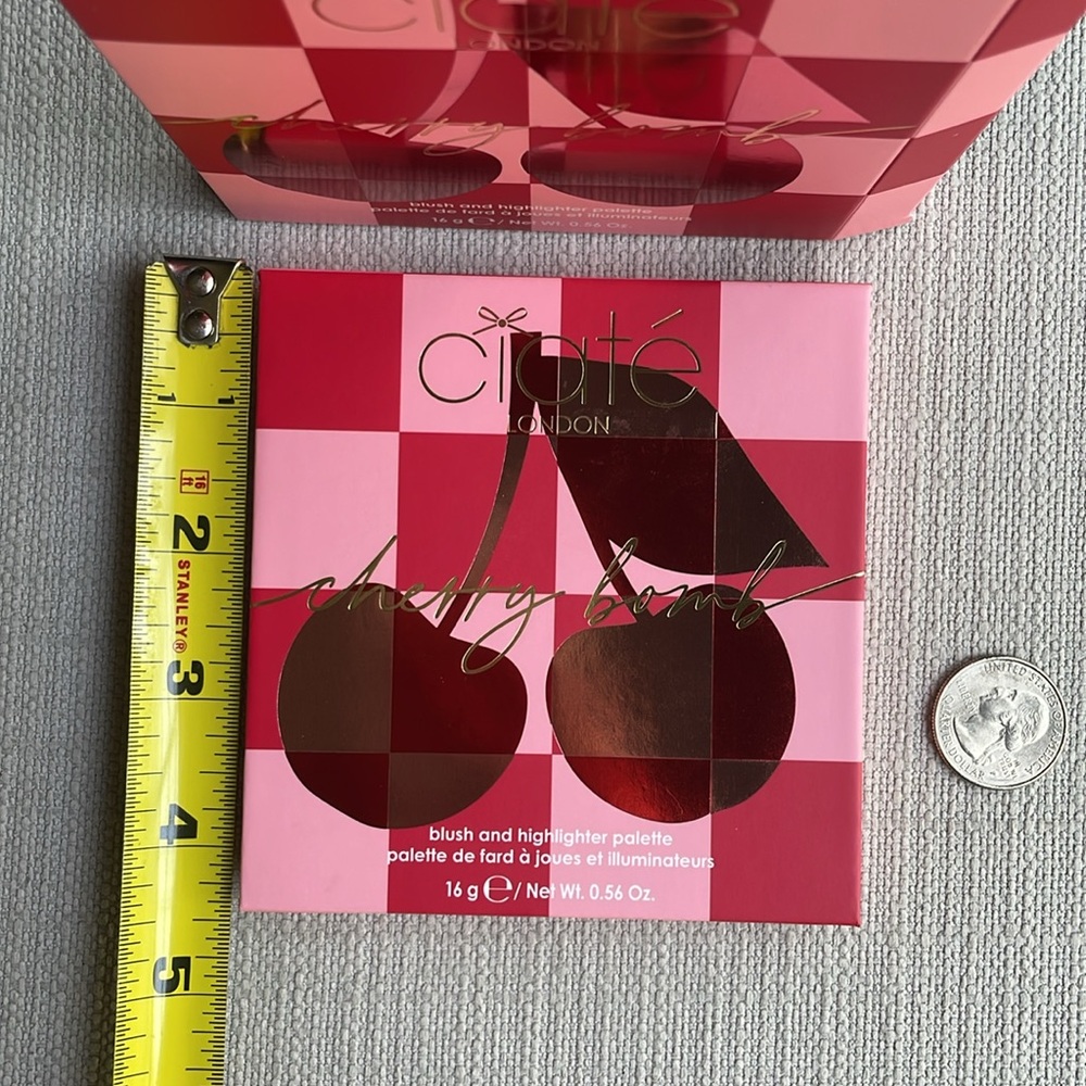 Ciaté London Cherry Bomb Blush and Highlighter Palette - Picture 9 of 9
